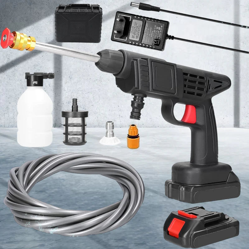 48V Car Washer Gun, Water Spray Gun, Car washing Kit (48V / With Small Box / Single Battery Operated))
