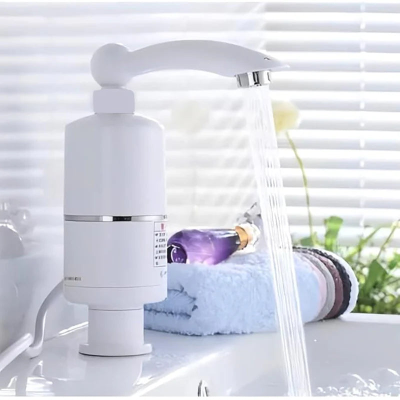 Instant Heating Electric Water Heater Faucet Tap (1 Pc / Mix Design)