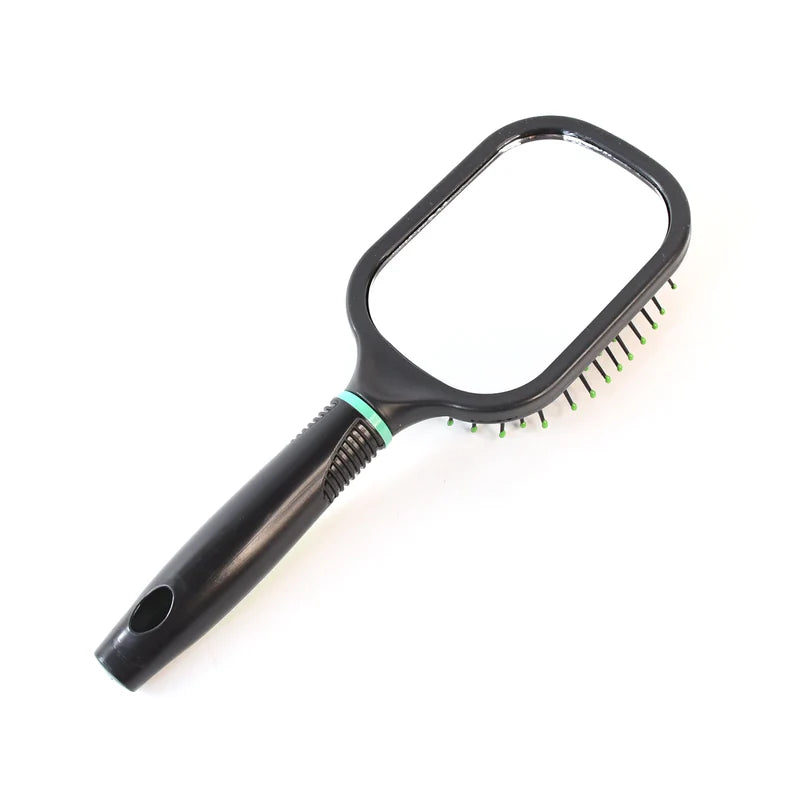 2-in-1 Hair Comb Brush with Mirror