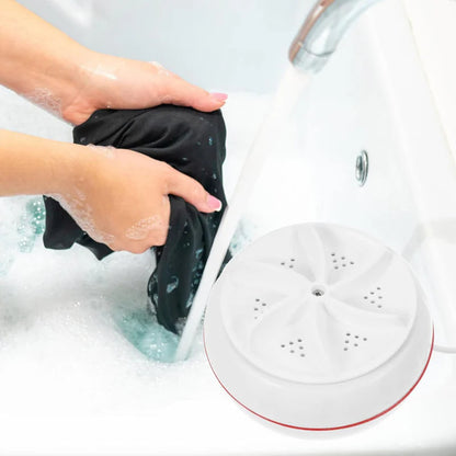 Mini Turbo Washing Machine – Portable USB-Powered Washer for Home, Camping, College & Small Spaces