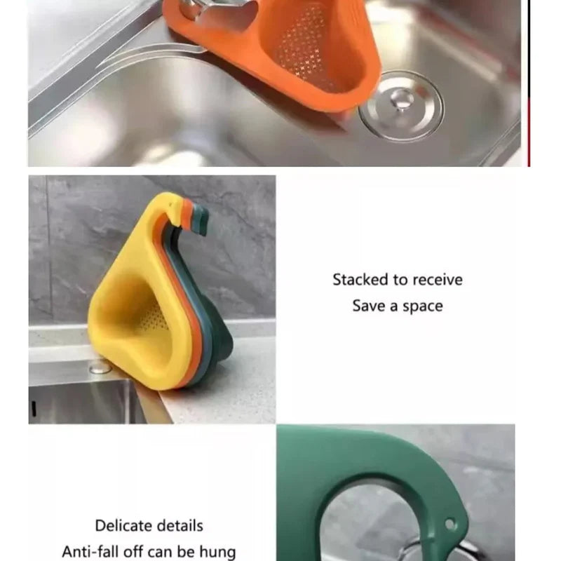 Swan Drain Strainer For Draining Kitchen Waste In Sinks And Wash Basins