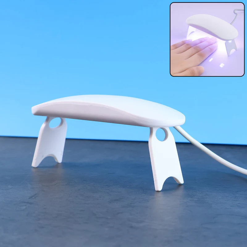 Mini Portable UV LED Nail Lamp for Gel Nail Polish Curing