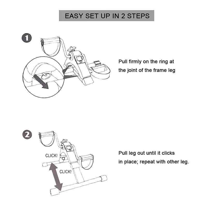 Mini Fitness Pedal Cycle Bike Gym Machine for Exerciser